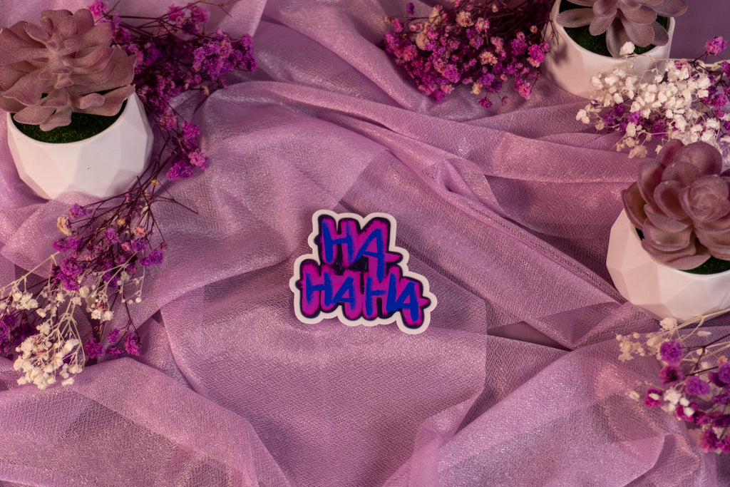 Jinx Graffiti HAHAHA Sticker