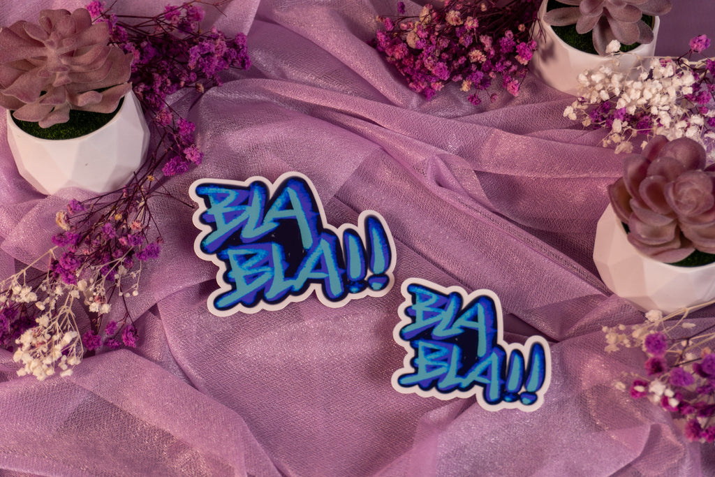 Jinx Graffiti BLABLA Sticker