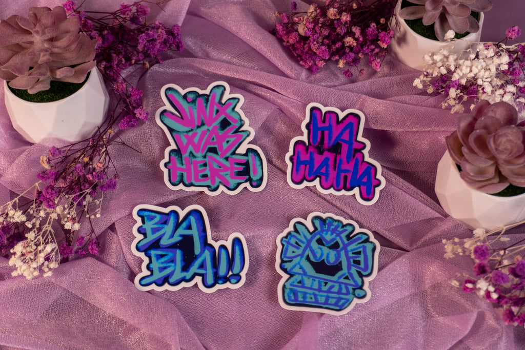 Jinx Graffiti Sticker Set