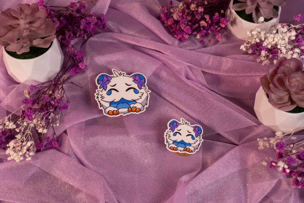 Spirit Blossom Crying Poro Sticker