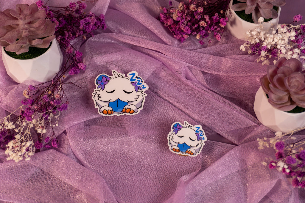 Spirit Blossom Sleeping Poro Sticker