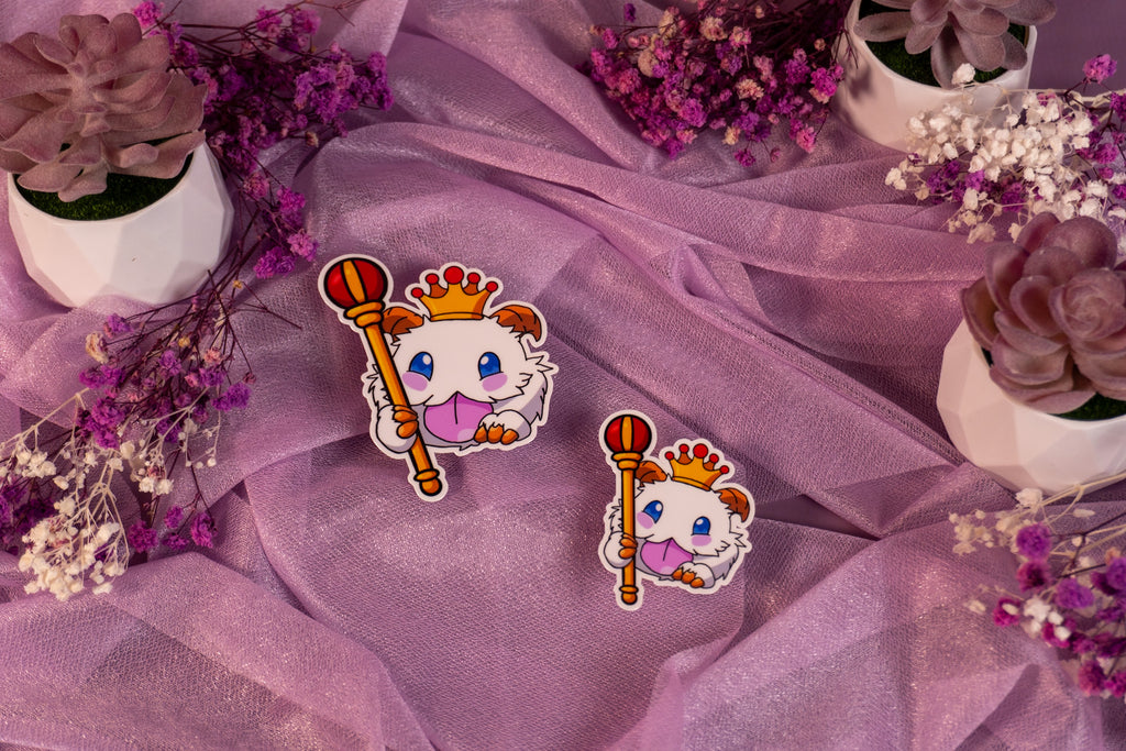 Royal Poro King Sceptre Sticker