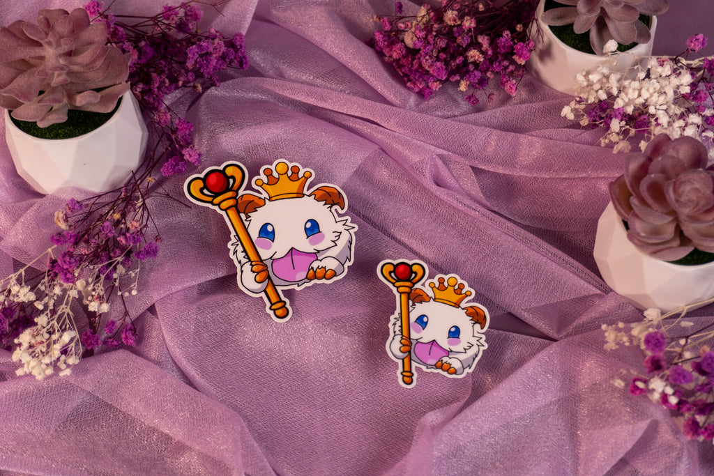 Royal Poro Queen Sceptre Sticker