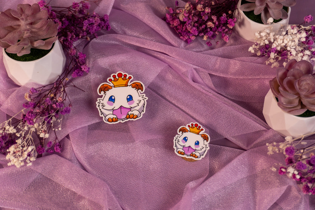 Royal Poro King Sticker