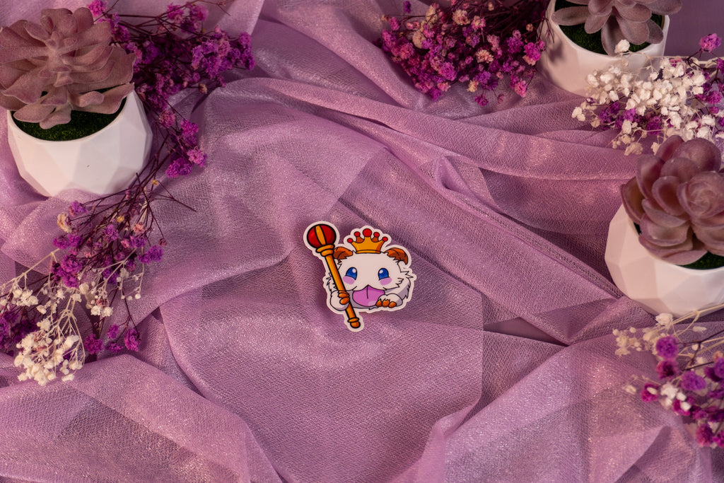 Royal Poro King Sceptre Sticker
