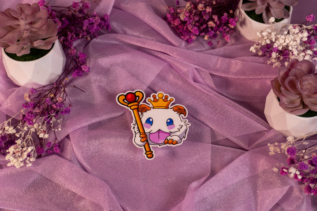 Royal Poro Queen Sceptre Sticker