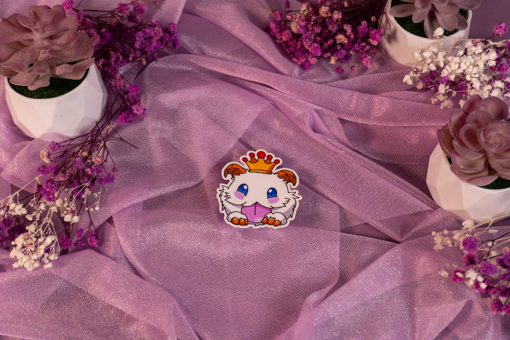Royal Poro King Sticker