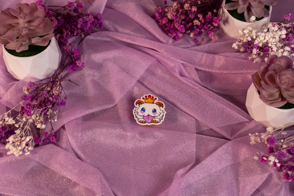 Royal Poro King Sticker
