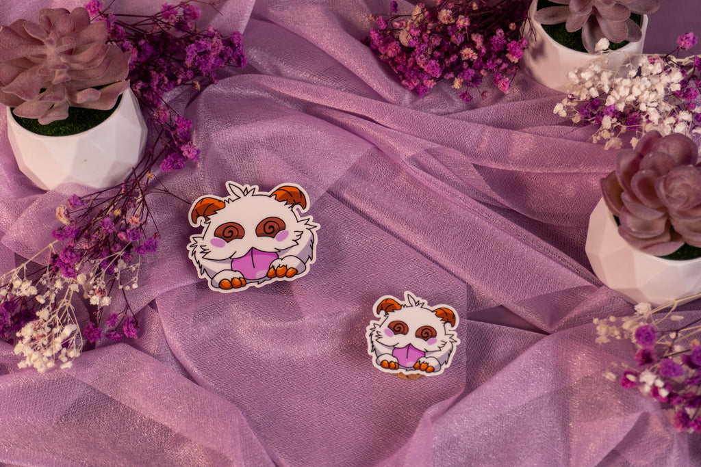 Poro Cookie Eyes Sticker