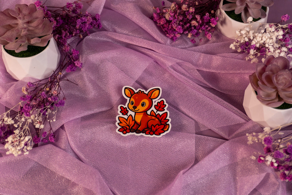 Autumn Deer Sticker