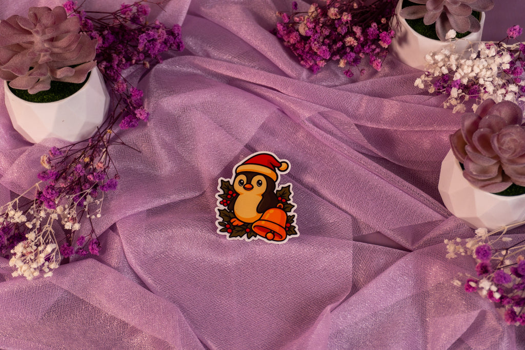 Christmas Penguin Sticker