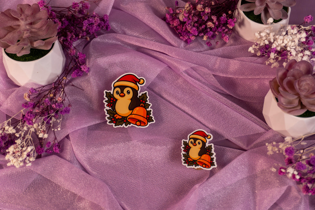 Christmas Penguin Sticker