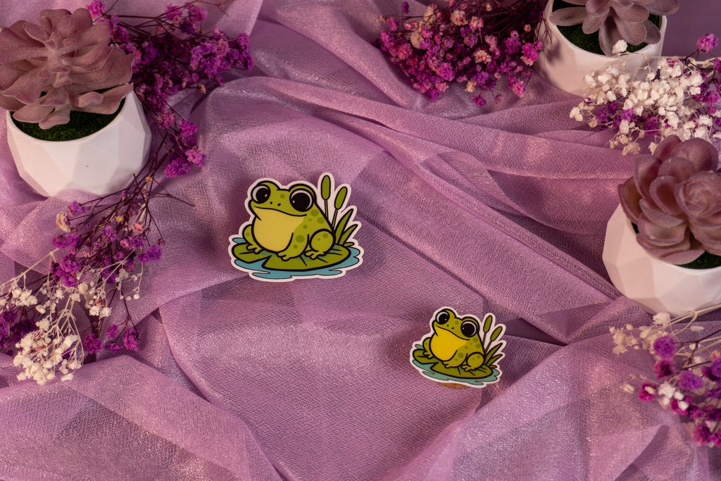 Toad Green Sticker